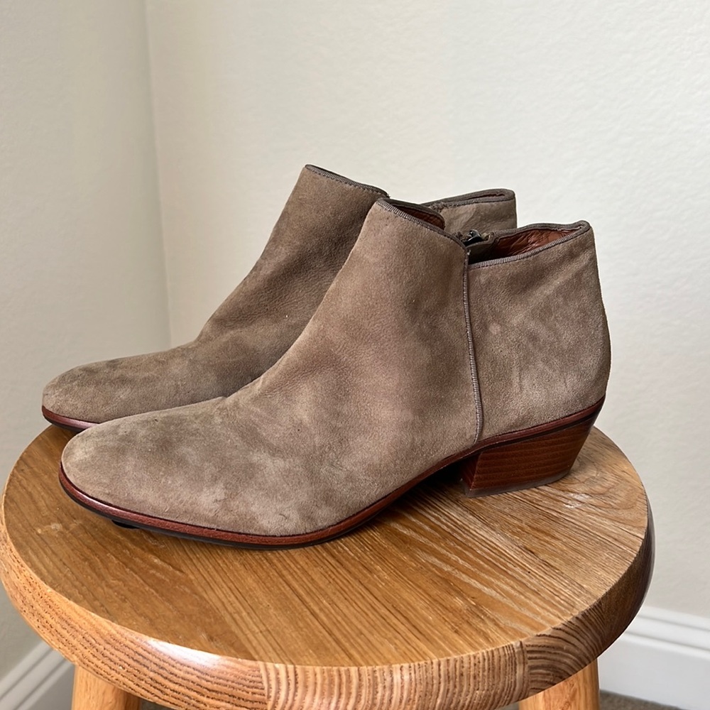 Sam Edelman petty boots taupe 8.5 NWOT